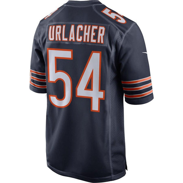 Brian Urlacher Chicago Bears 100th Season Retired Game Jersey – Navy 2019
