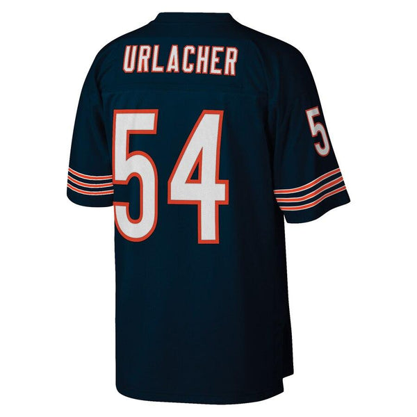 Brian Urlacher Chicago Bears Mitchell &amp; Ness 2001 Retired Player Replica Jersey - Navy 2019