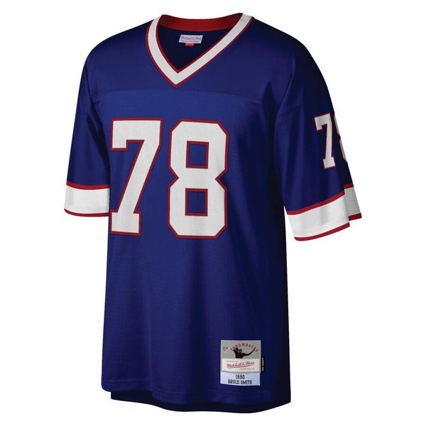 Bruce Smith Buffalo Bills Mitchell &amp; Ness 1990 Retired Player Replica Jersey - Royal 2019