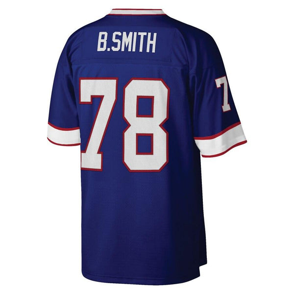 Bruce Smith Buffalo Bills Mitchell &amp; Ness 1990 Retired Player Replica Jersey - Royal 2019