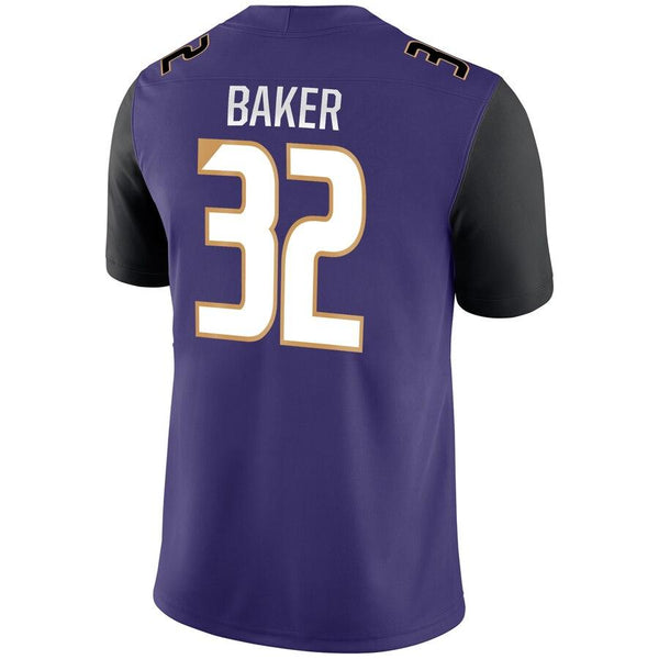 Budda Baker Washington Huskies Game Jersey – Purple 2019