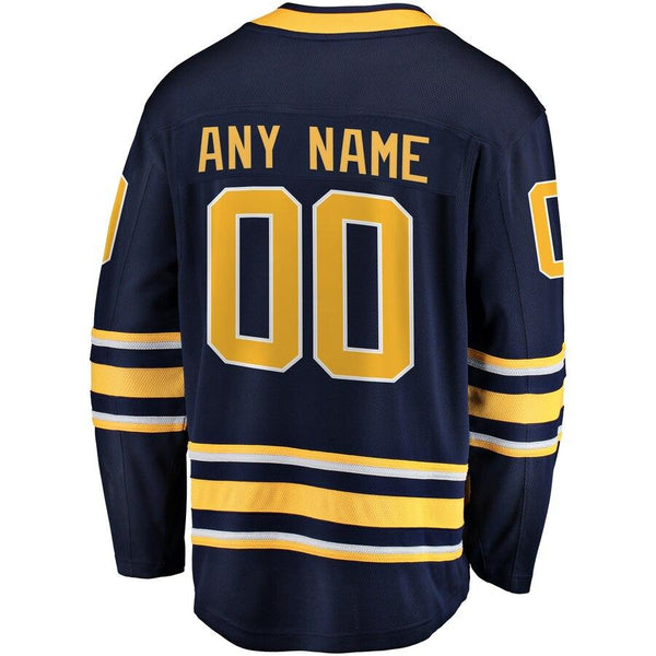 Buffalo Sabres Home Breakaway Custom Jersey - Blue 2019