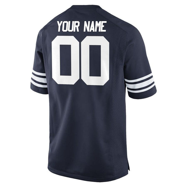 BYU Cougars Custom Replica Football Jersey - Navy 2019