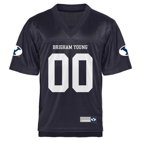 BYU Cougars Personalized Football Name &amp; Number Jersey - Navy Blue 2019