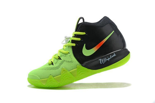 Nike Kyrie 4 Neon Black Men Basketball Shoes Sneaker Sale Size US 7,8,8.5,9.5,10,11,12