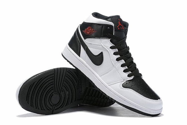 Nike Air Jordan 1 Mid 'White Black' Sneaker Shoes Sale Men Size 7-12