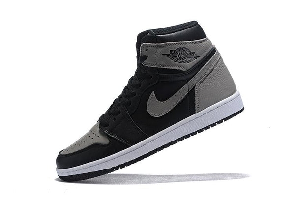 Nike Air Jordan 1 Retro High OG 'Shadow' 2018 Black Grey Sneaker Shoes Sale Men Size 7-12