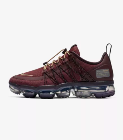 Nike Air Vapormax Run Utility 'Burgundy Crush' Shoes Sneakers Men Sale Size US 7, 8, 8.5, 9, 10, 11