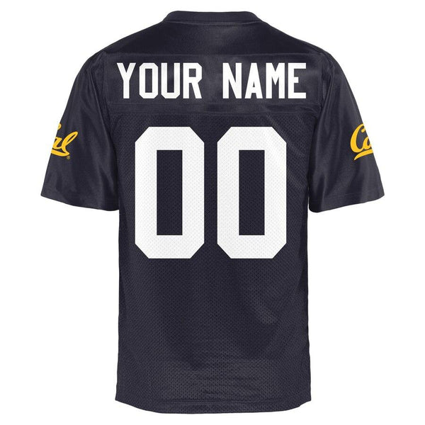 Cal Bears Personalized Football Name &amp; Number Jersey - Navy Blue 2019