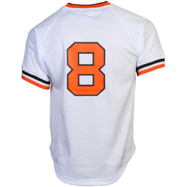 Cal Ripken Jr. Baltimore Orioles Mitchell &amp; Ness 1985 Cooperstown Collection Mesh Batting Practice Jersey - White 2019