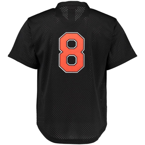 Cal Ripken Jr. Baltimore Orioles Mitchell &amp; Ness Cooperstown Mesh Batting Practice Jersey - Black 2019