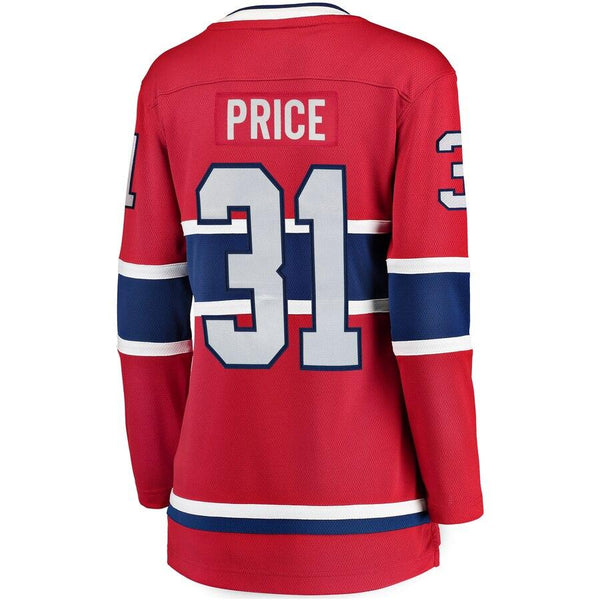 Carey Price Montreal Canadiens Women's Home Breakaway Player Jersey - Red 2019