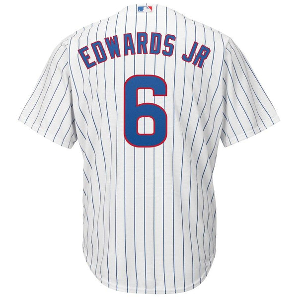 Carl Edwards Jr. Chicago Cubs Majestic Home Cool Base Replica Player Jersey - White 2019