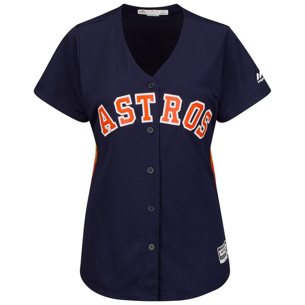 Carlos Correa Houston Astros Majestic Women's Alternate Cool Base Player Jersey - Navy 2019