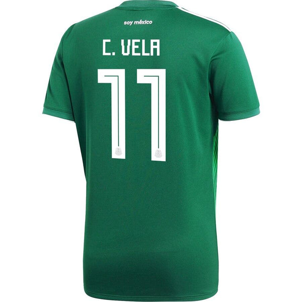 Carlos Vela Mexico National Team Youth Home Replica Jersey - Green 2019