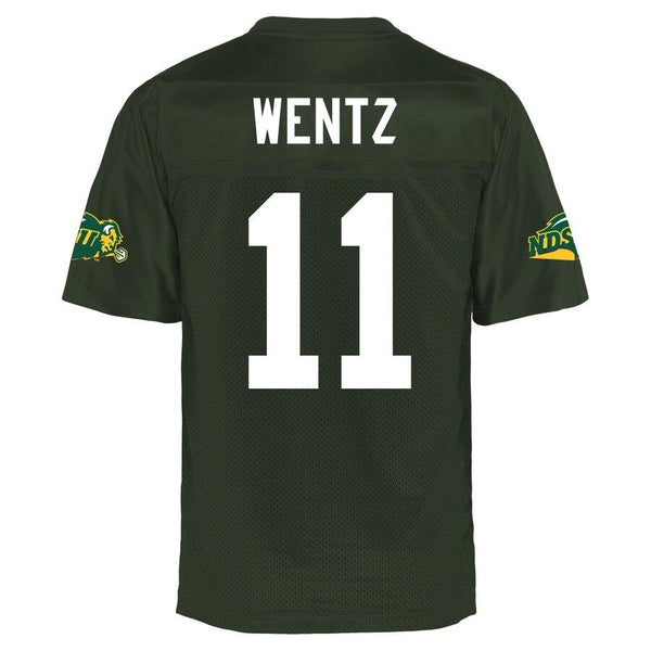 Carson Wentz NDSU Bison Football Jersey - Green 2019