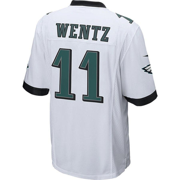 Carson Wentz Philadelphia Eagles Game Jersey - White 2019