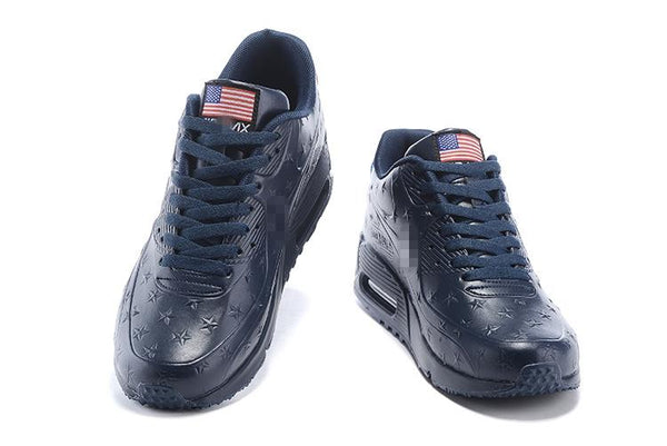 Nike Air Max 90 'Independence Day Midnight Navy' Shoes Sneaker Sale Men Size US 7, 8, 8.5, 9, 10, 11