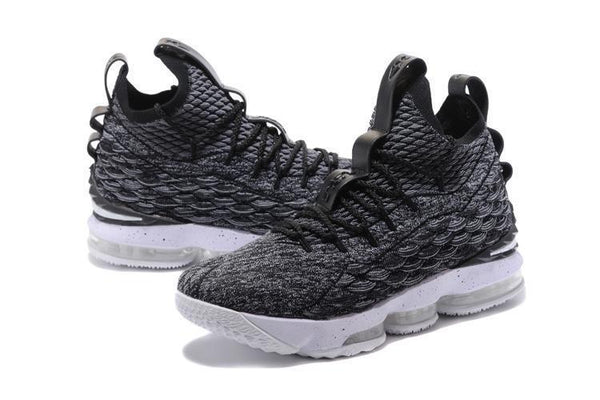 Nike Lebron XV 15 "Ashes" Grey White Men Shoes Sale Size US7,8,8.5,9,10,11,12