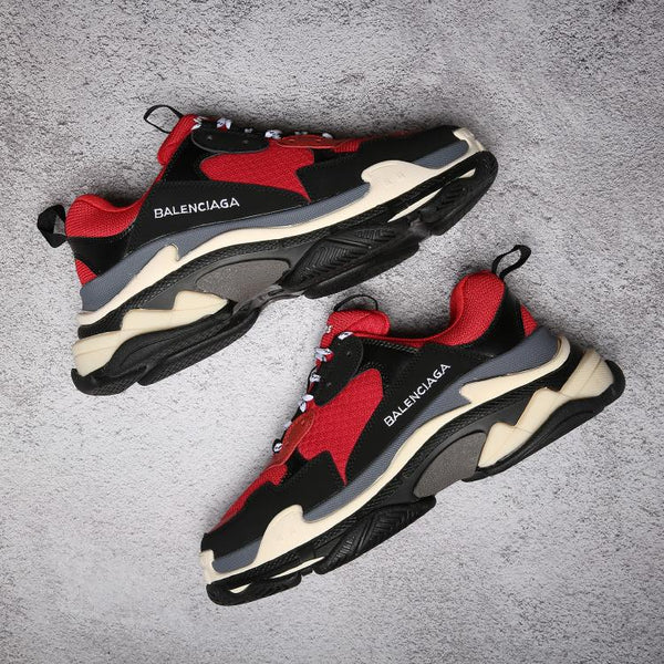 Balenciaga Triple S Trainer 'Bred' Shoes Sneaker Sale Men Women Size 35-45