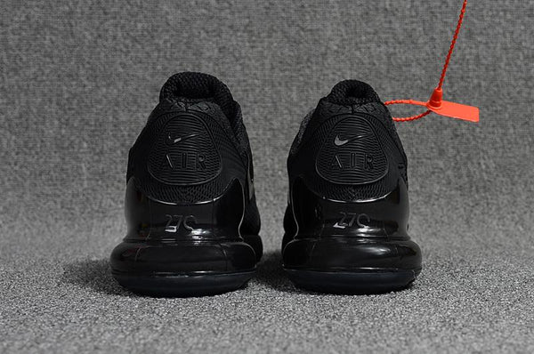 Nike Air Max 270 All Black Sneaker Shoes Sale Men Women Size 5.5 - 11