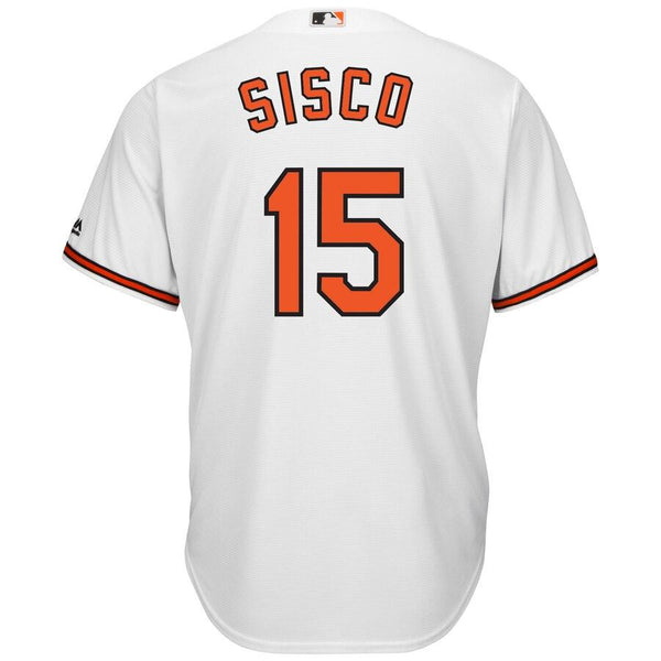 Chance Sisco Baltimore Orioles Majestic Home Cool Base Player Jersey - White 2019