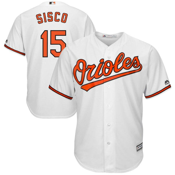 Chance Sisco Baltimore Orioles Majestic Home Cool Base Player Jersey - White 2019