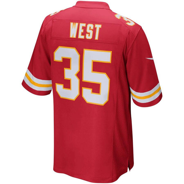 Charcandrick West Kansas City Chiefs Game Jersey - Red 2019