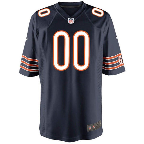 Chicago Bears Custom Game Jersey - Navy 2019