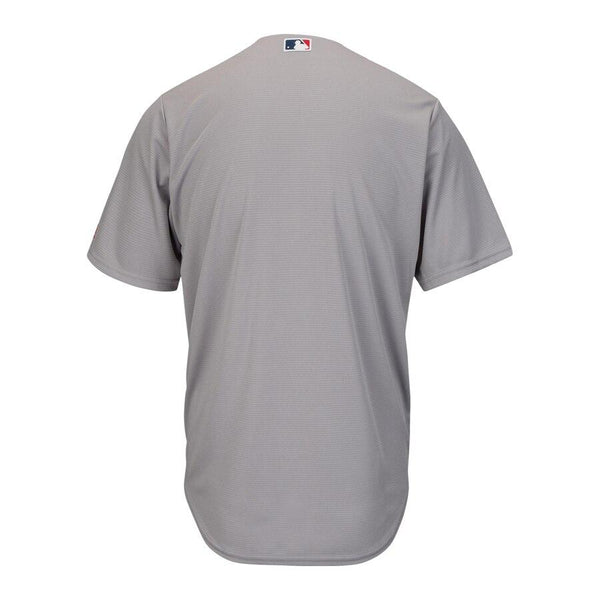 Chicago Cubs Majestic Official Cool Base Jersey - Gray 2019