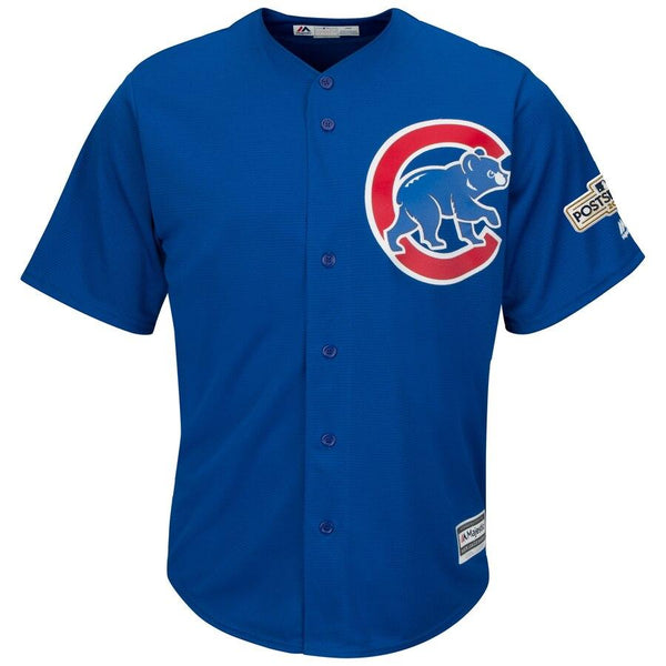 Chicago Cubs Majestic Postseason Cool Base Team Jersey – Royal 2019