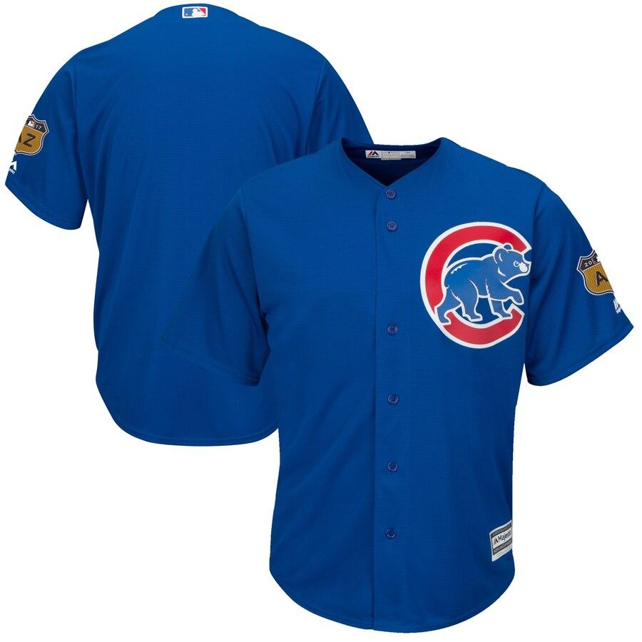 Chicago Cubs Majestic Spring Training Cool Base Team Jersey - Royal 2019