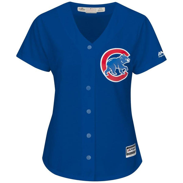 Chicago Cubs Majestic Women's Alternate Cool Base Custom Jersey - Royal 2019