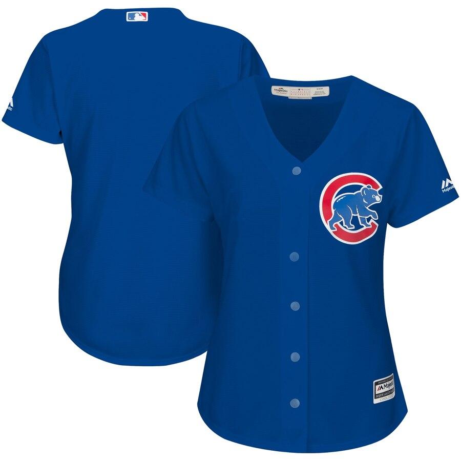 Chicago Cubs Majestic Women's Alternate Cool Base Jersey - Royal 2019