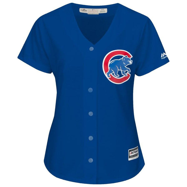 Chicago Cubs Majestic Women's Cool Base Player Jersey - Royal 2019