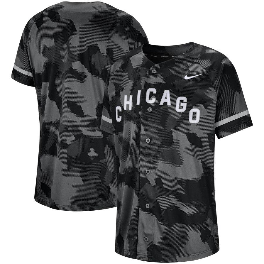 Chicago White Sox Camo Jersey - Black 2019