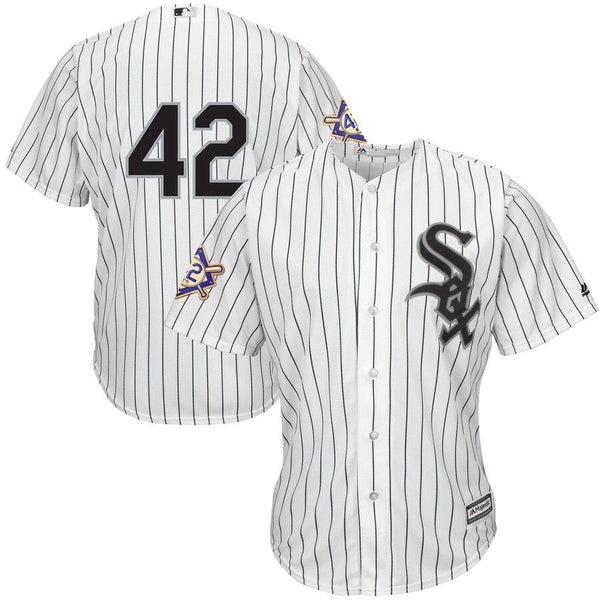 Chicago White Sox Majestic 2019 Jackie Robinson Day Official Cool Base Jersey – White 2019