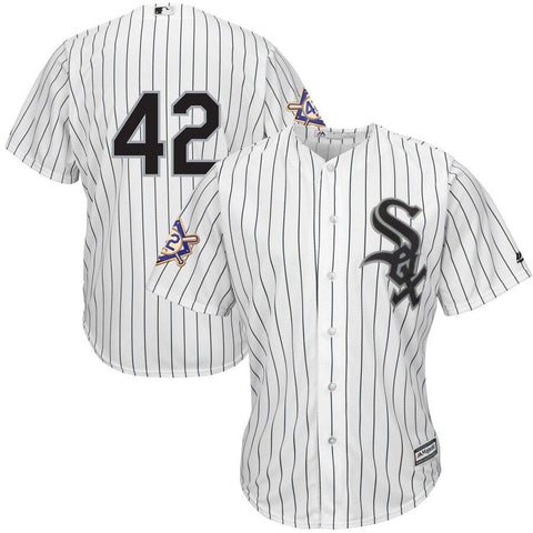 Chicago White Sox Majestic 2019 Jackie Robinson Day Official Cool Base Jersey – White 2019
