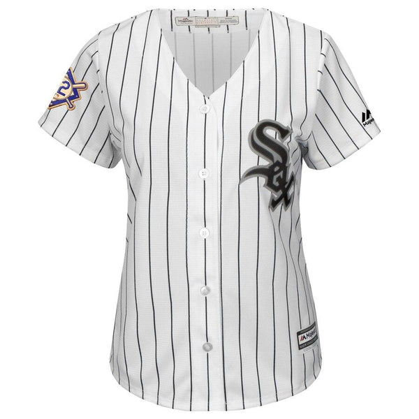 Chicago White Sox Majestic Women's 2019 Jackie Robinson Day Official Cool Base Jersey – White 2019