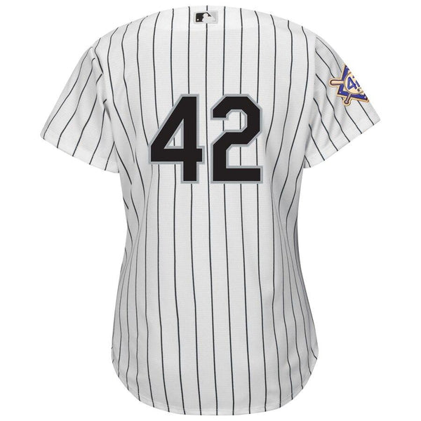Chicago White Sox Majestic Women's 2019 Jackie Robinson Day Official Cool Base Jersey – White 2019