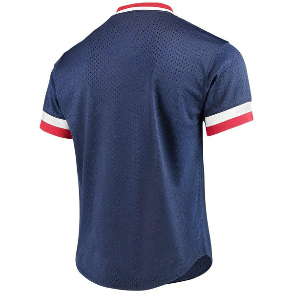 Chicago White Sox Mitchell &amp; Ness Mesh V-Neck Jersey – Navy 2019