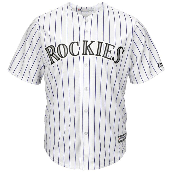 Chris Iannetta Colorado Rockies Majestic Home Cool Base Player Jersey – White 2019