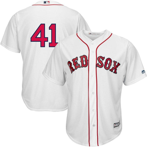 Chris Sale Boston Red Sox Majestic Home Official Cool Base Replica Player Jersey - White 2019