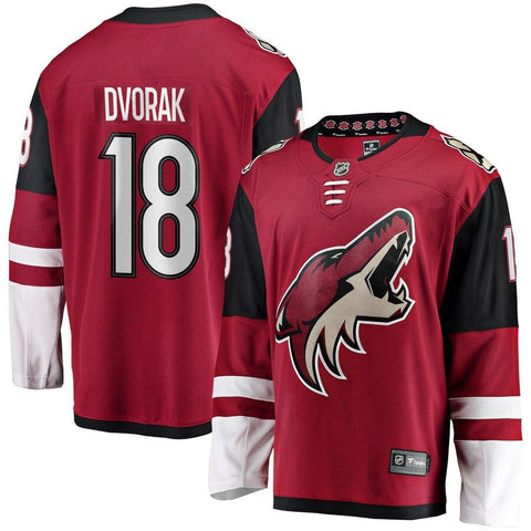 Christian Dvorak Arizona Coyotes Breakaway Player Jersey – Garnet 2019