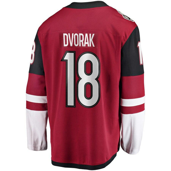 Christian Dvorak Arizona Coyotes Breakaway Player Jersey – Garnet 2019