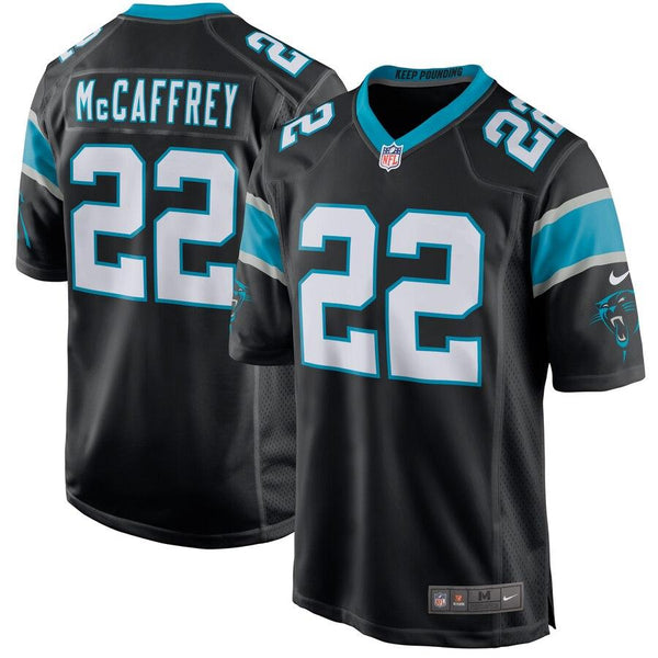 Christian McCaffrey Carolina Panthers Game Jersey - Black 2019
