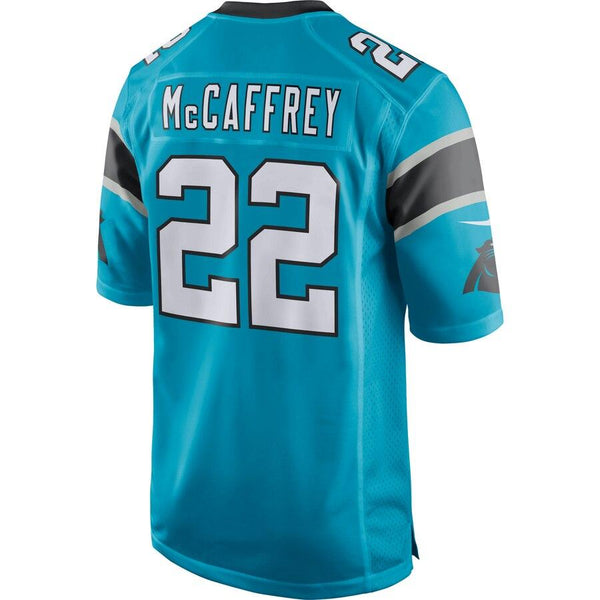 Christian McCaffrey Carolina Panthers Youth Game Jersey - Blue 2019