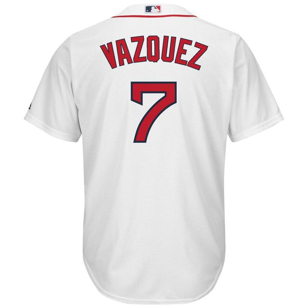 Christian Vazquez Boston Red Sox Majestic Home Cool Base Replica Player Jersey - White 2019