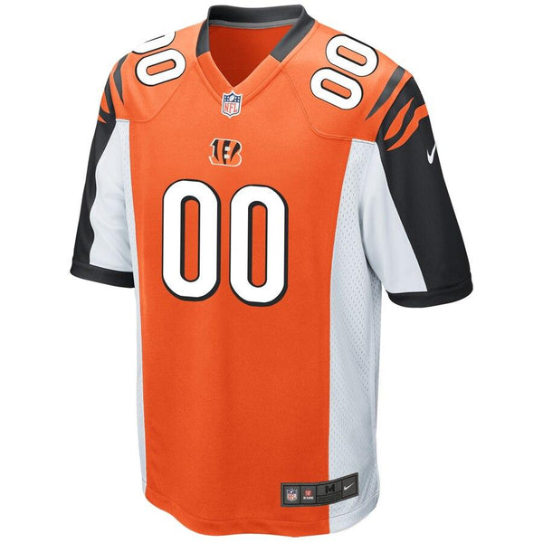 Cincinnati Bengals Alternate Custom Game Jersey – Orange 2019