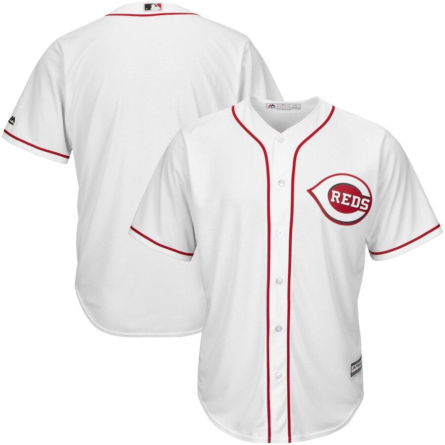 Cincinnati Reds Majestic Cool Base Jersey - White 2019